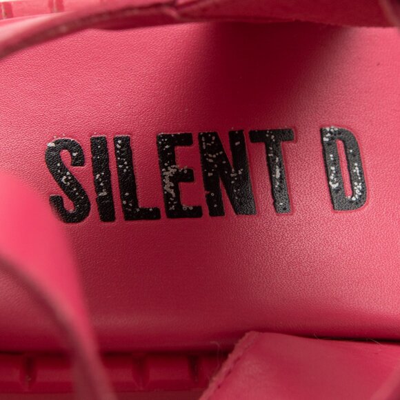 Anthropologie Silent D Friand Gladiator Sport Sandals Platform Leather Pink 39 - Picture 7 of 10